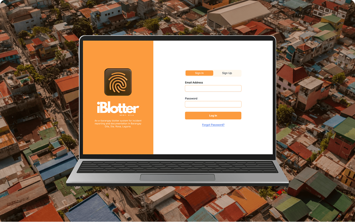 iBlotter: E-Barangay Blotter System