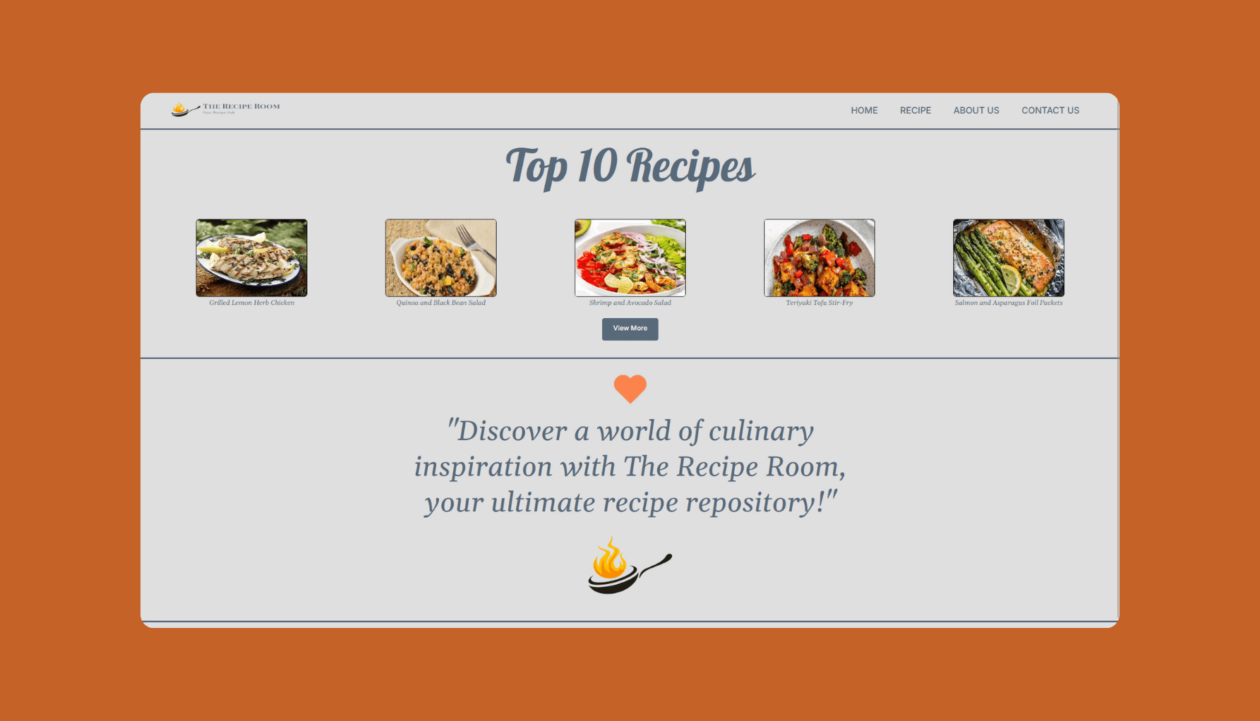 The Recipe Room: Repository App